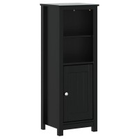 vidaXL Bathroom Cabinet BERG Black 15.7