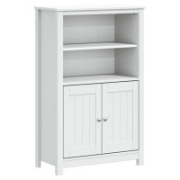 vidaXL Bathroom Cabinet BERG White 27.4