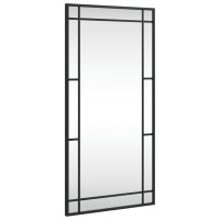 vidaXL Wall Mirror Black 15.7