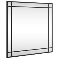 vidaXL Wall Mirror Black 23.6