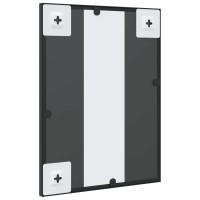 vidaXL Wall Mirror Black 11.8