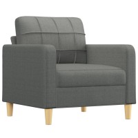 vidaXL Sofa Chair Dark Gray 23.6