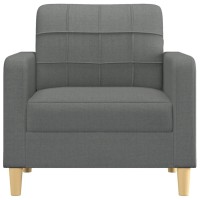 vidaXL Sofa Chair Dark Gray 23.6