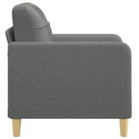 vidaXL Sofa Chair Dark Gray 23.6