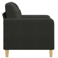 vidaXL Sofa Chair Black 23.6