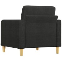 vidaXL Sofa Chair Black 23.6