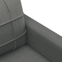 vidaXL 3-Seater Sofa Dark Gray 70.9