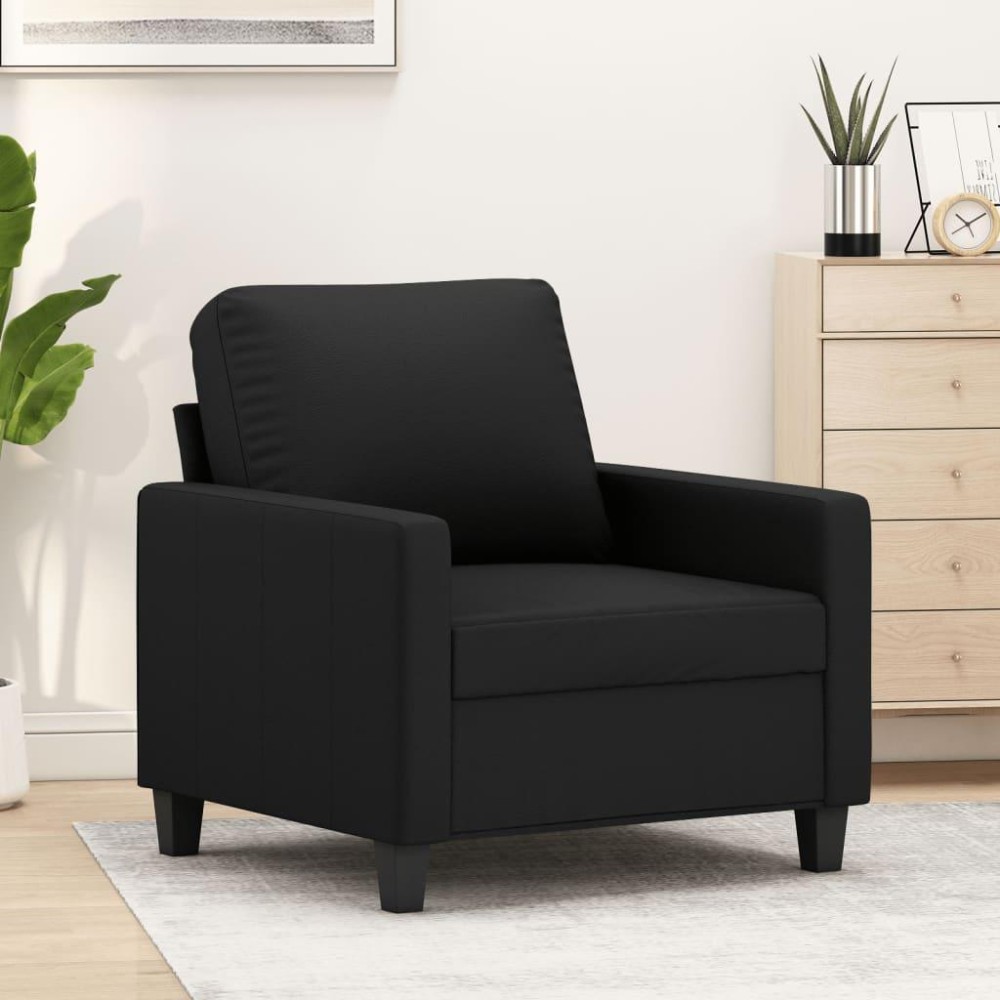 vidaXL Sofa Chair Black 23.6