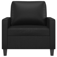 vidaXL Sofa Chair Black 23.6