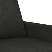 vidaXL 3-Seater Sofa Black 70.9