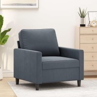 vidaXL Sofa Chair Dark Gray 23.6