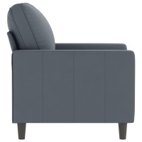 vidaXL Sofa Chair Dark Gray 23.6