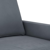 vidaXL Sofa Chair Dark Gray 23.6