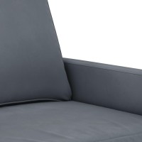 vidaXL 2-Seater Sofa Dark Gray 47.2