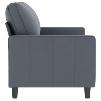 vidaXL 2-Seater Sofa Dark Gray 55.1