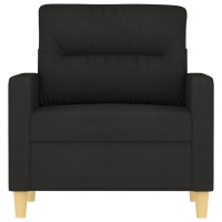 vidaXL Sofa Chair Black 23.6