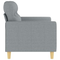 vidaXL 2-Seater Sofa Light Gray 47.2