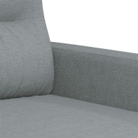 vidaXL 2-Seater Sofa Light Gray 47.2