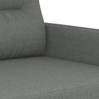 vidaXL 3-Seater Sofa Dark Gray 70.9