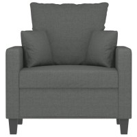 vidaXL Sofa Chair Dark Gray 23.6