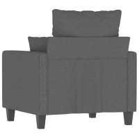 vidaXL Sofa Chair Dark Gray 23.6