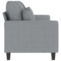 vidaXL 3-Seater Sofa Light Gray 70.9