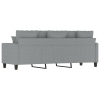 vidaXL 3-Seater Sofa Light Gray 70.9