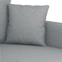 vidaXL 3-Seater Sofa Light Gray 70.9