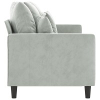 vidaXL 3-Seater Sofa Light Gray 70.9