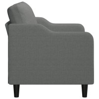 vidaXL 2-Seater Sofa Dark Gray 55.1