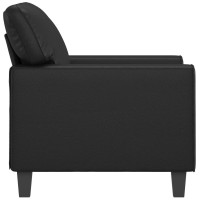 vidaXL Sofa Chair Black 23.6