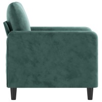 vidaXL Sofa Chair Dark Green 23.6