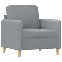 vidaXL Sofa Chair Light Gray 23.6