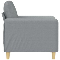 vidaXL Sofa Chair Light Gray 23.6