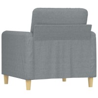 vidaXL Sofa Chair Light Gray 23.6