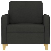 vidaXL Sofa Chair Black 23.6