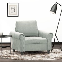 vidaXL Sofa Chair Light Gray 23.6