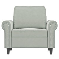 vidaXL Sofa Chair Light Gray 23.6