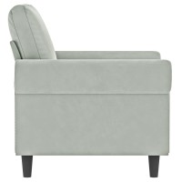 vidaXL Sofa Chair Light Gray 23.6