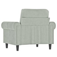 vidaXL Sofa Chair Light Gray 23.6