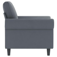 vidaXL Sofa Chair Dark Gray 23.6