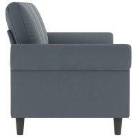 vidaXL 3-Seater Sofa Dark Gray 70.9