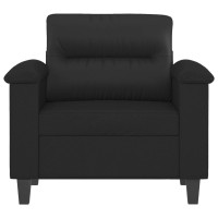 vidaXL Sofa Chair Black 23.6