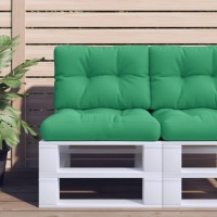 vidaXL Pallet Cushion Green 19.7