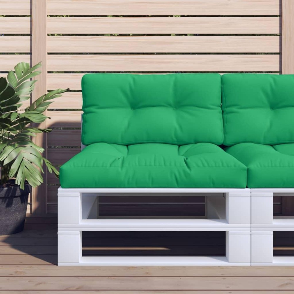 vidaXL Pallet Cushion Green 31.5