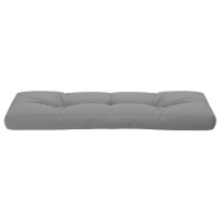 vidaXL Pallet Cushion Gray 47.2