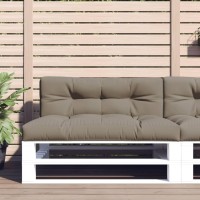 vidaXL Pallet Cushion Taupe 47.2