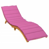 vidaXL Sun Lounger Cushion Pink Oxford Fabric