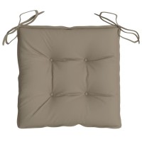 vidaXL Pallet Cushions 4 pcs Taupe 19.7