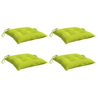 vidaXL Pallet Cushions 4 pcs Bright Green 19.7